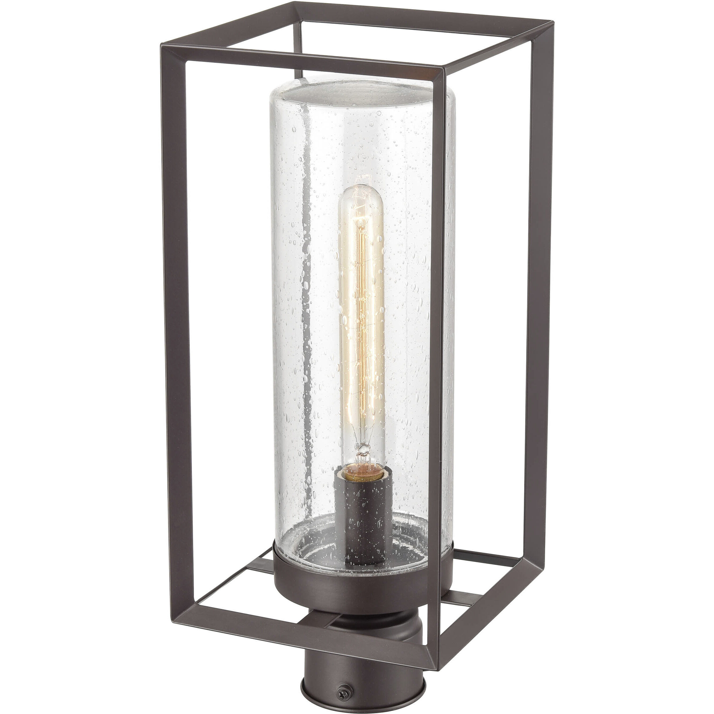 Wheatland 1 Light 17.63 inch Powder Coated Bronze Outdoor Post Lantern